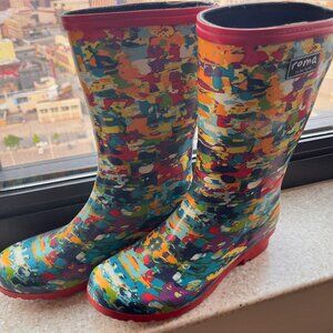 Roma Multicolored Wellies 9